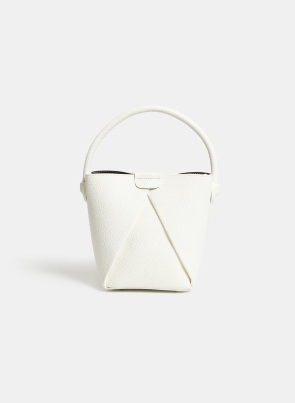 laura Pebbled Bucket Bag
