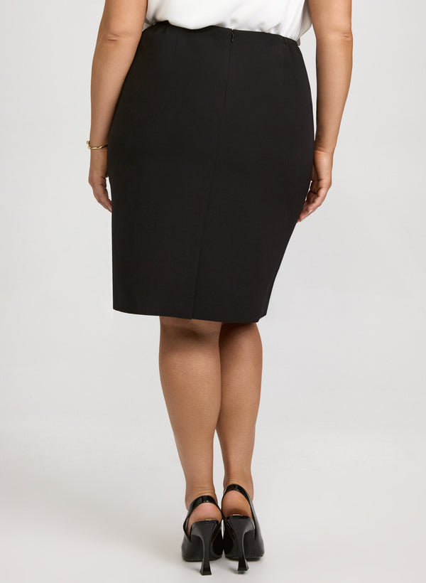 Laura Pencil Suiting Skirt