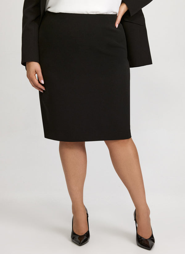 laura Pencil Suiting Skirt
