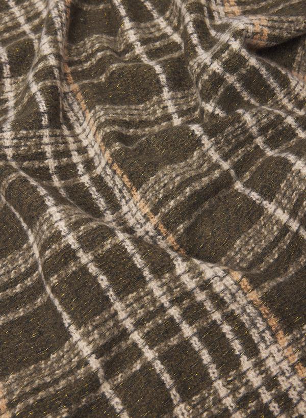 Laura Plaid Print Scarf