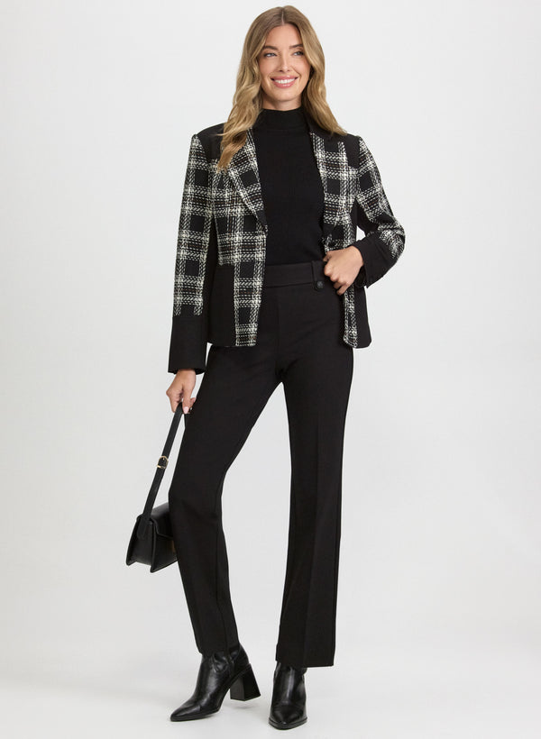 Laura Plaid Tweed Jacket