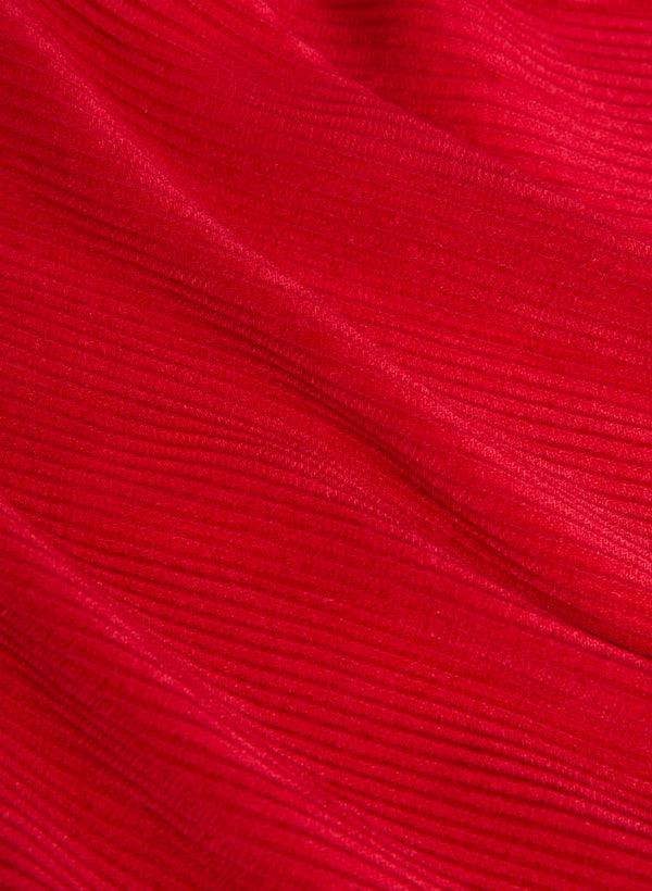 Laura Pleated Knit Scarf