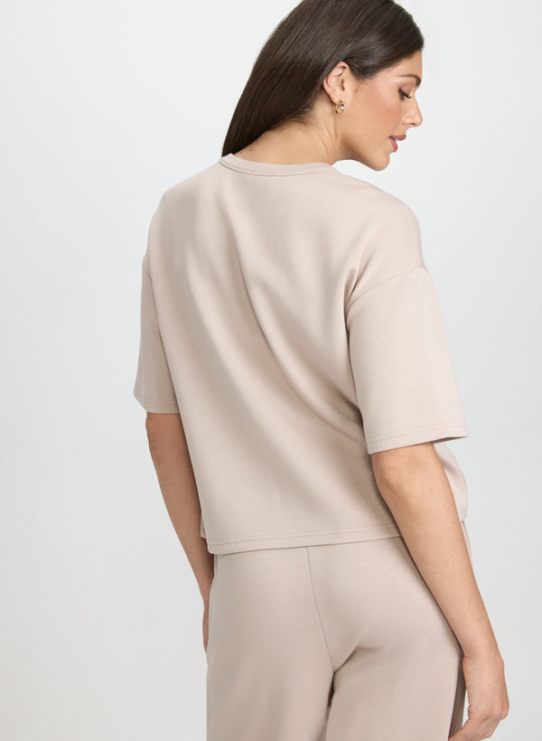 Laura Pocket Detail Top