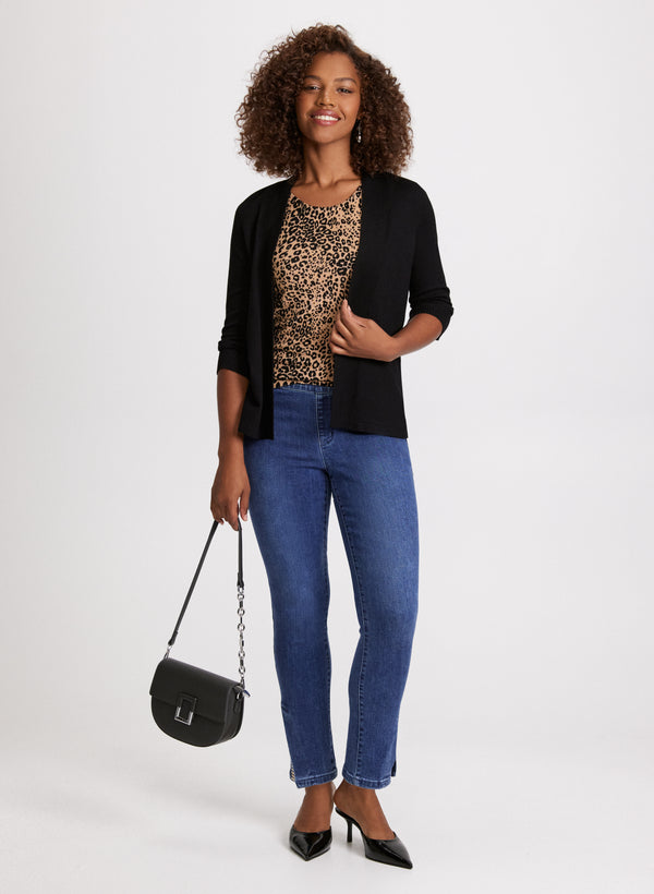 Laura Pointelle Stitch Cardigan