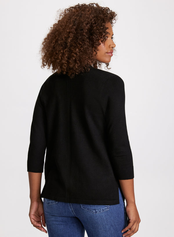 Laura Pointelle Stitch Cardigan