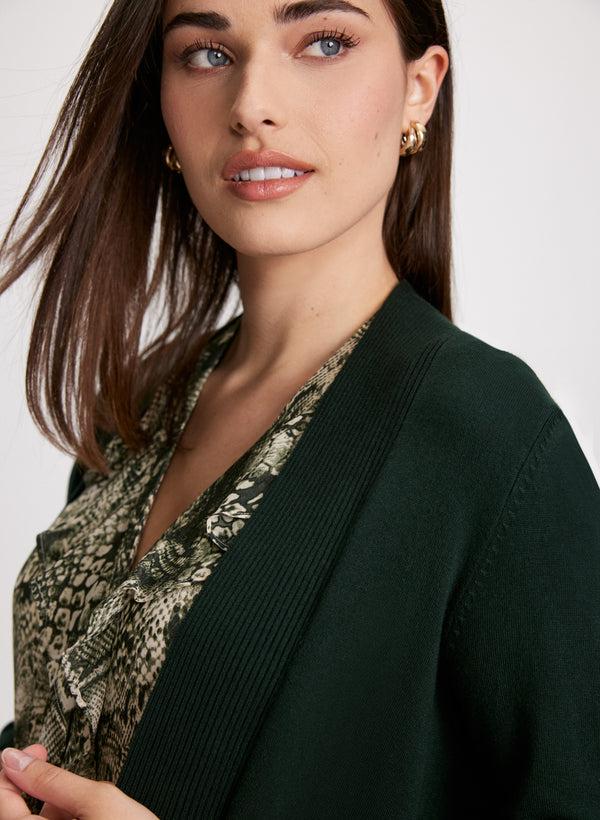 Laura Pointelle Stitch Cardigan