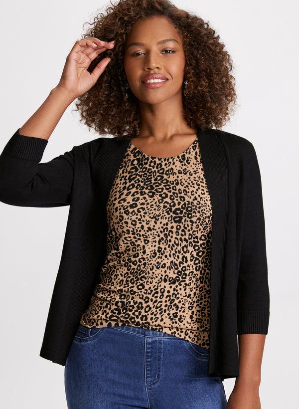 laura Pointelle Stitch Cardigan