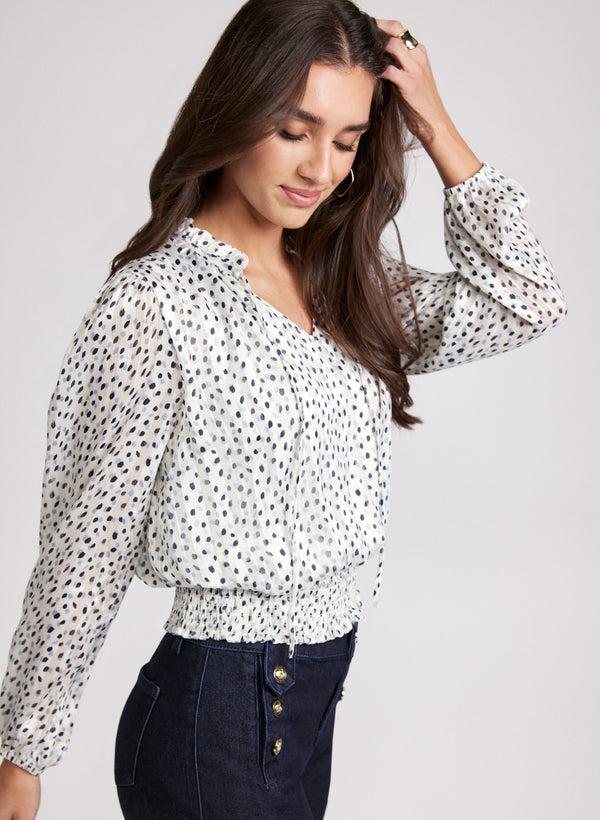Laura Polka Dot Blouse