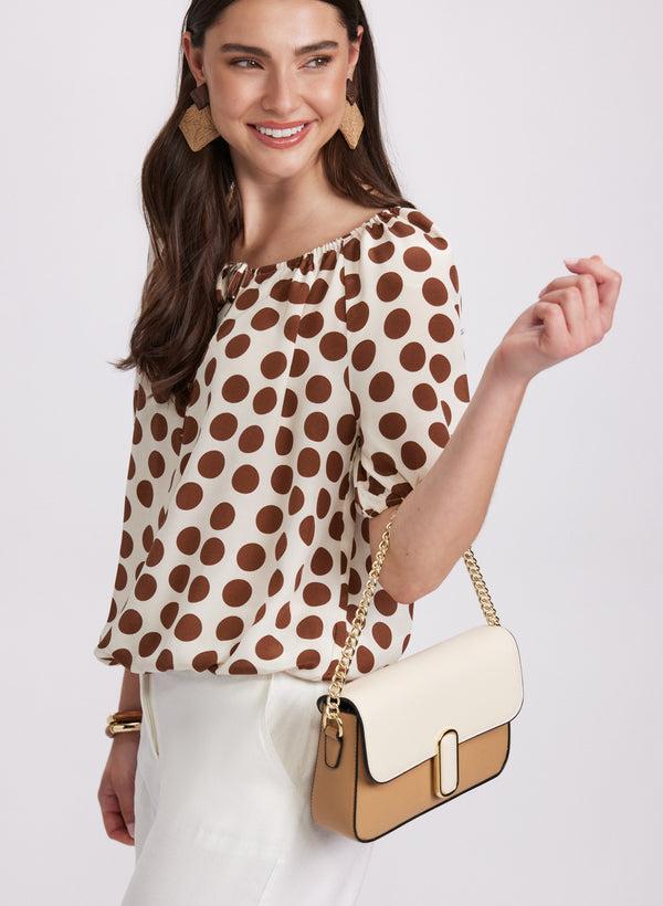 laura Polka Dot Blouse