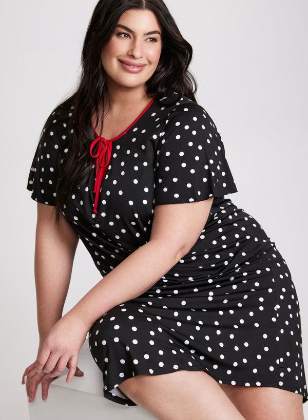 Laura Polka Dot Night Gown