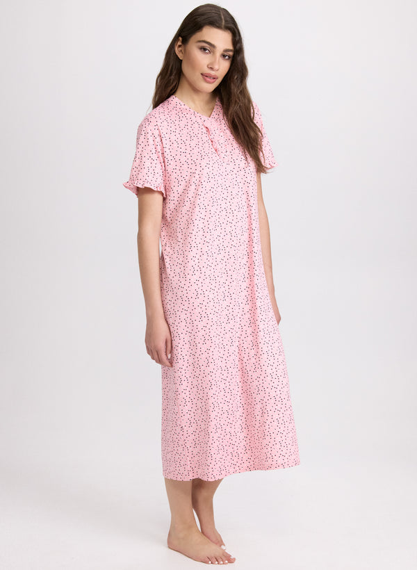 Laura Polka Dot Nightgown