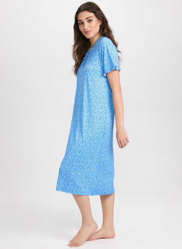 Laura Polka Dot Nightgown