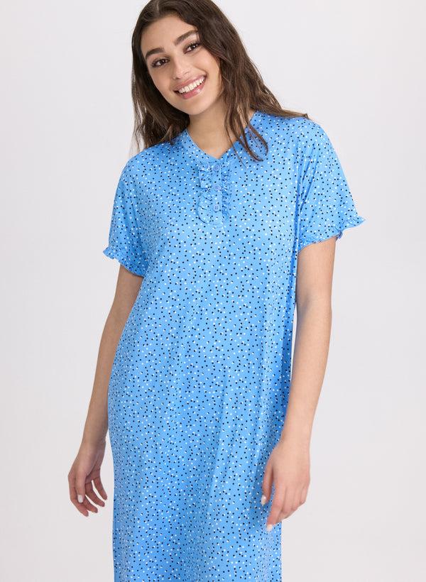 Laura Polka Dot Nightgown