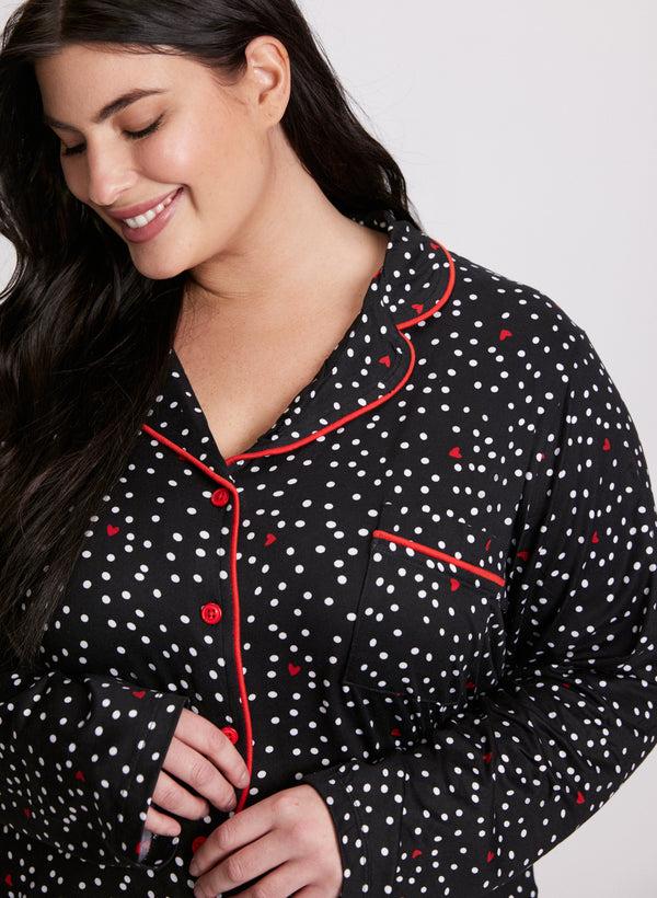 Laura Polka Dot Pyjama Set