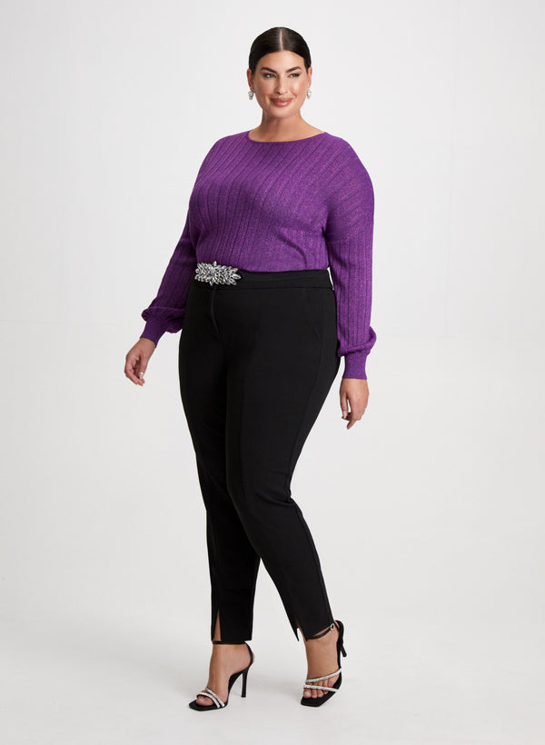 laura Puff Sleeve Top & City Fit Pants