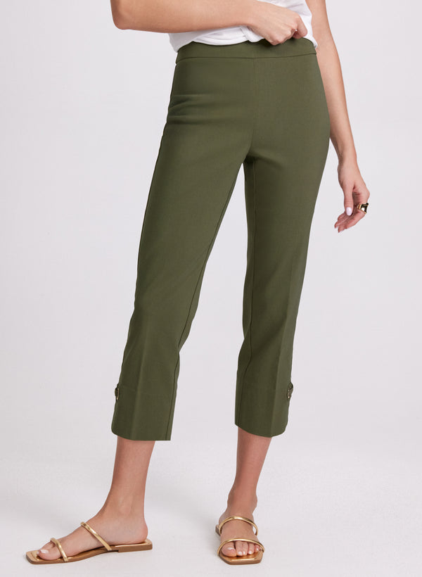 Laura Pull-On Bengaline Capris