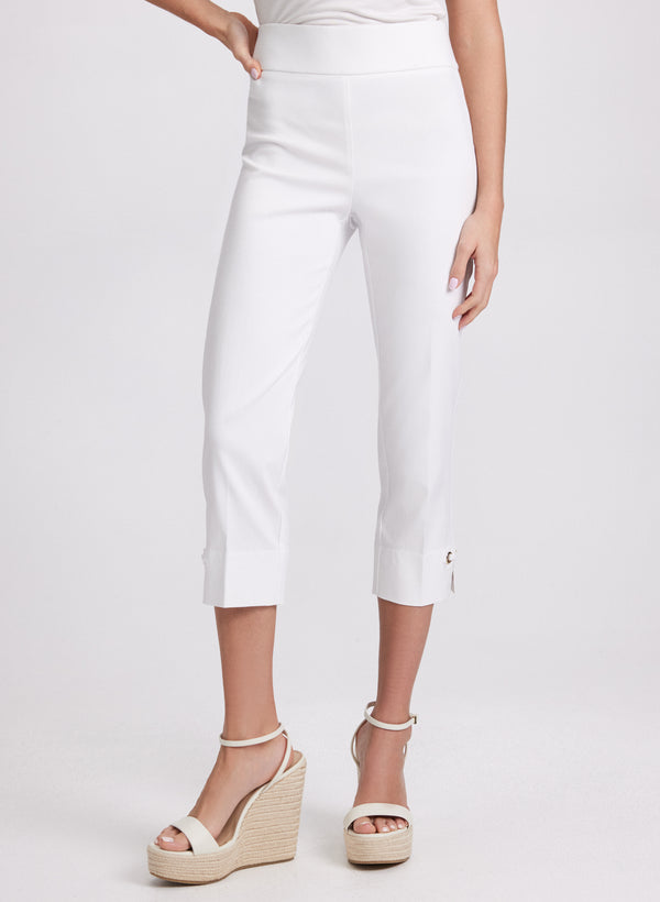 Laura Pull-On Bengaline Capris