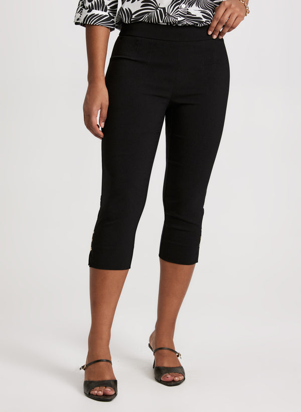 laura Pull-On Bengaline Capris