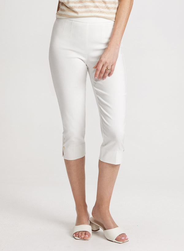 laura Pull-On Bengaline Capris