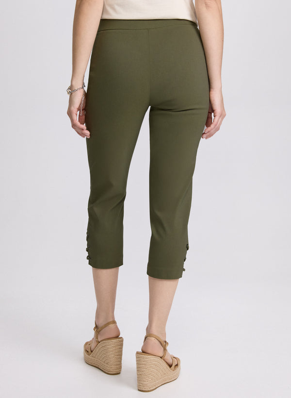 Laura Pull-On Bengaline Capris
