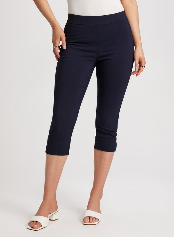 laura Pull-On Bengaline Capris
