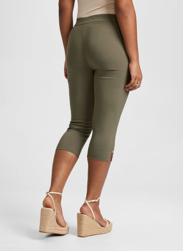 Laura Pull-On Bengaline Capris