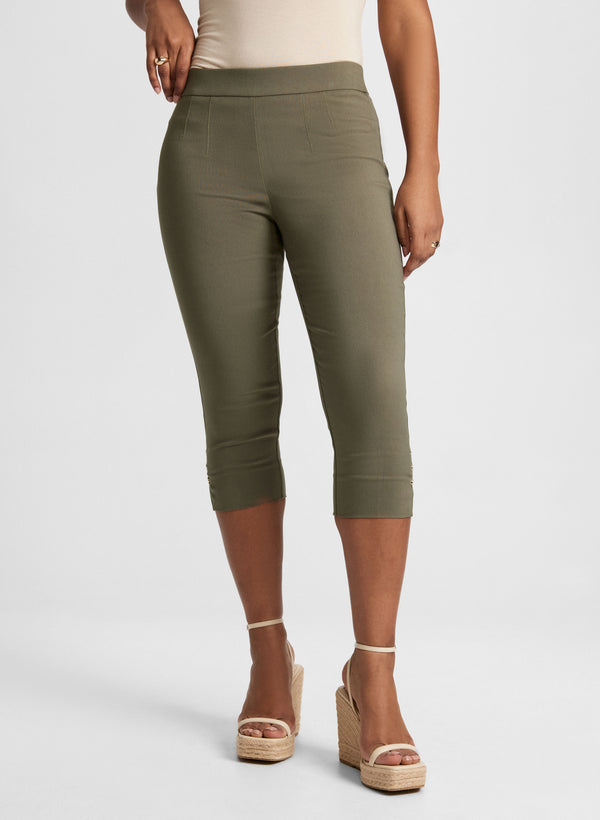 laura Pull-On Bengaline Capris