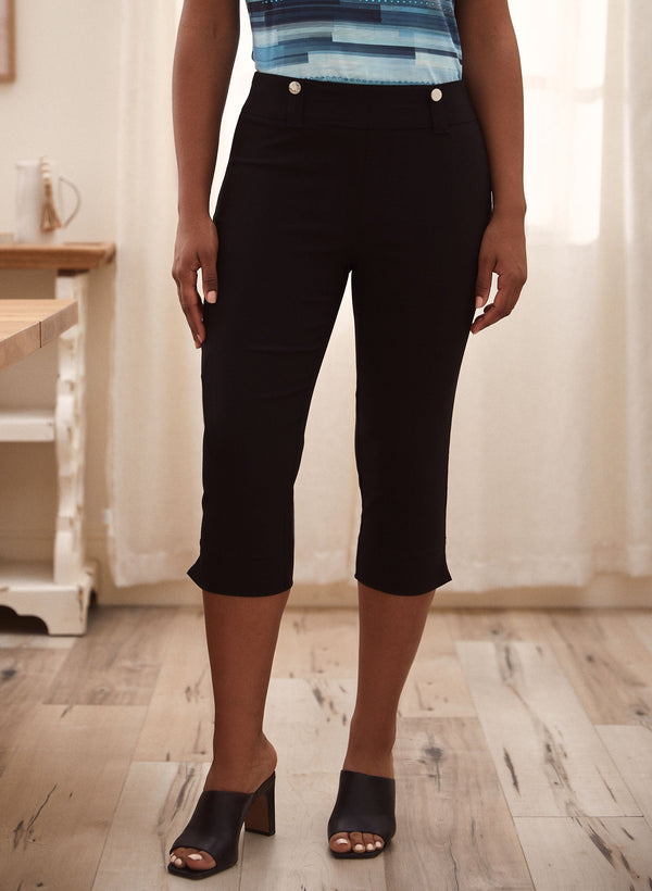 laura Pull-On Bengaline Capris