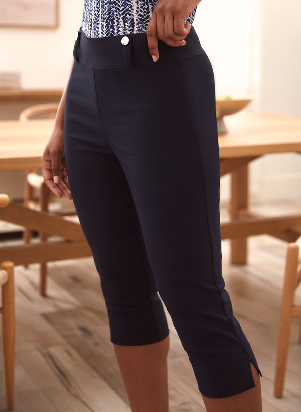 Laura Pull-On Bengaline Capris