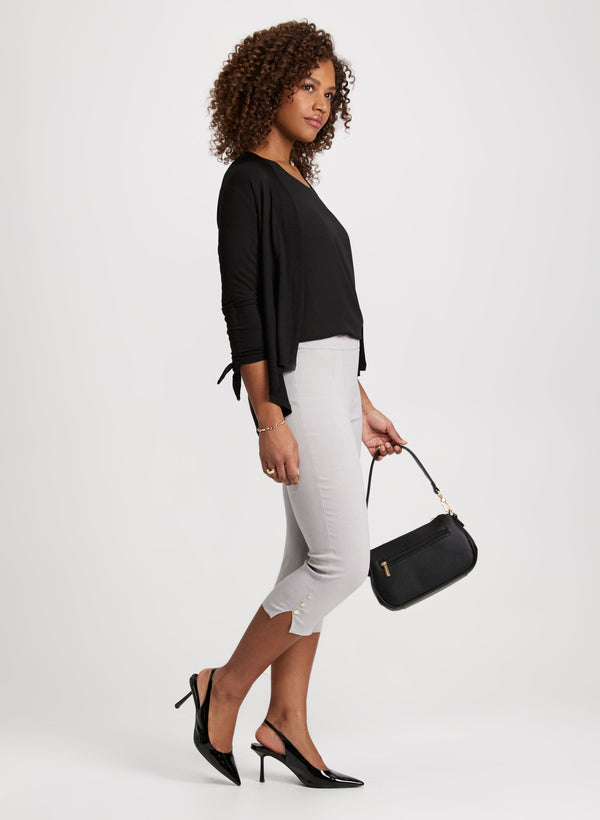 Laura Pull-On Bengaline Capris