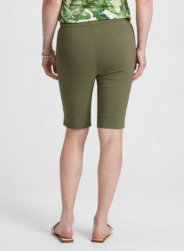 Laura Pull-On Bermuda Shorts
