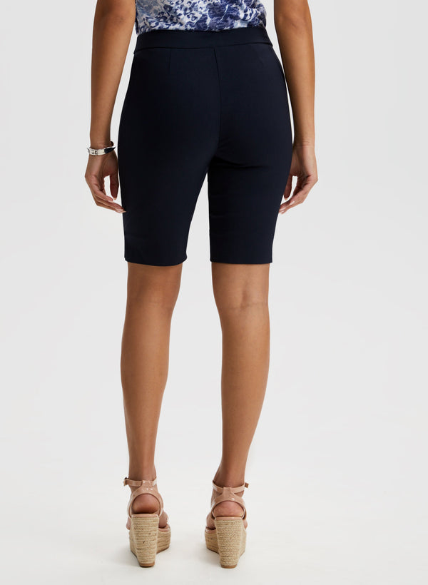 Laura Pull-On Bermuda Shorts
