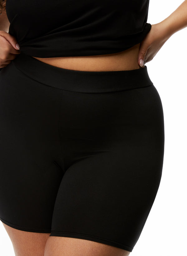 Laura Pull-On Biker Shorts - Plus