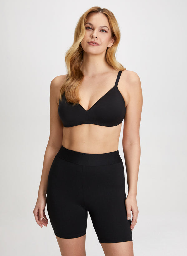 laura Pull-On Biker Shorts