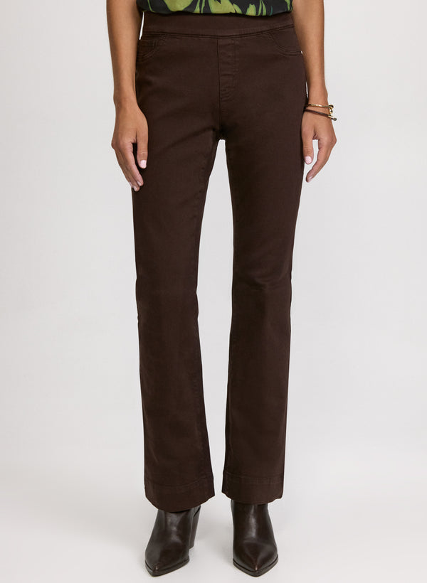 Laura Pull-on Flare-Leg Jeans