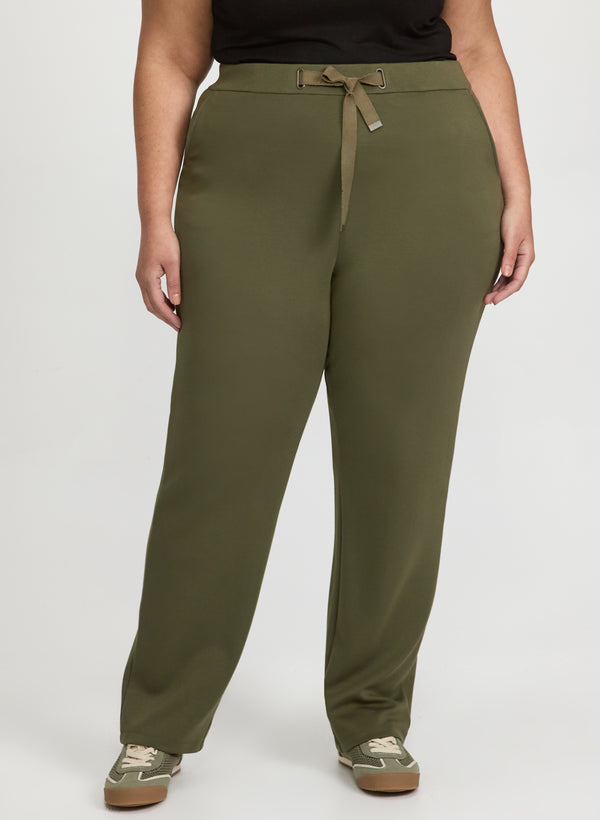 laura Pull-On Scuba Pants