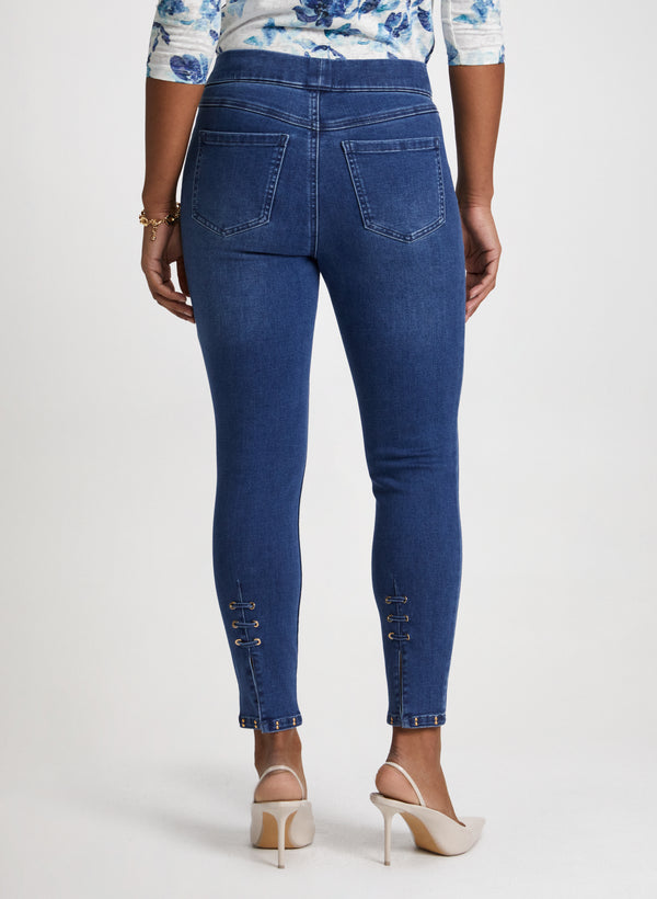 Laura Pull-On Slim Leg Jeans