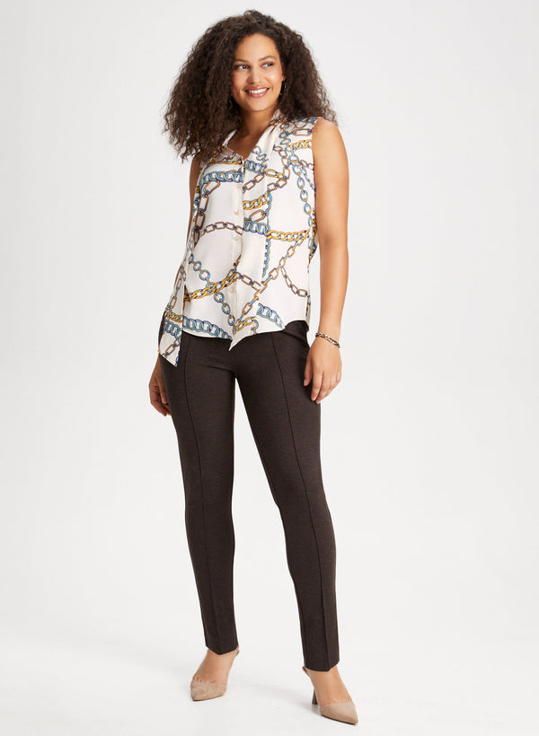 Laura Pull-On Slim Leg Pants