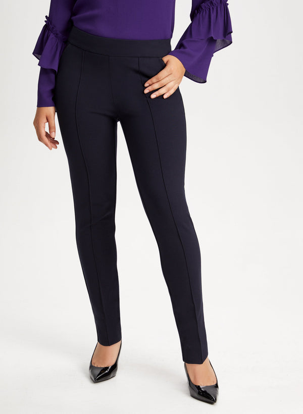 laura Pull-On Slim Leg Pants