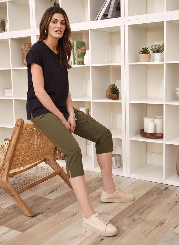 Laura Pull-On Sport Capris