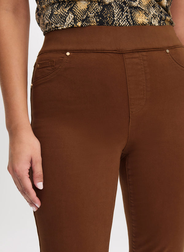 Laura Pull-On Straight Leg Jeans