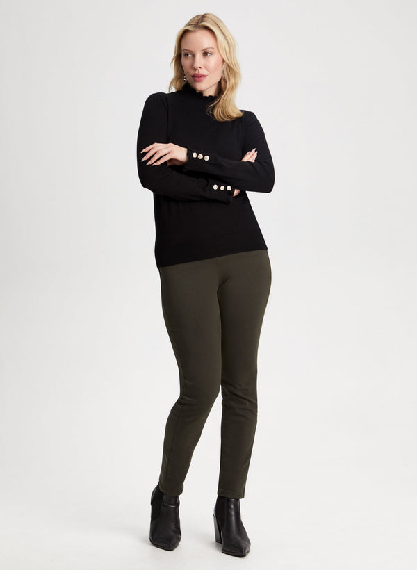 Laura Pull-On Straight Leg Jeans