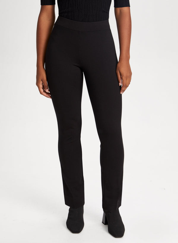 laura Pull-On Straight Leg Pants