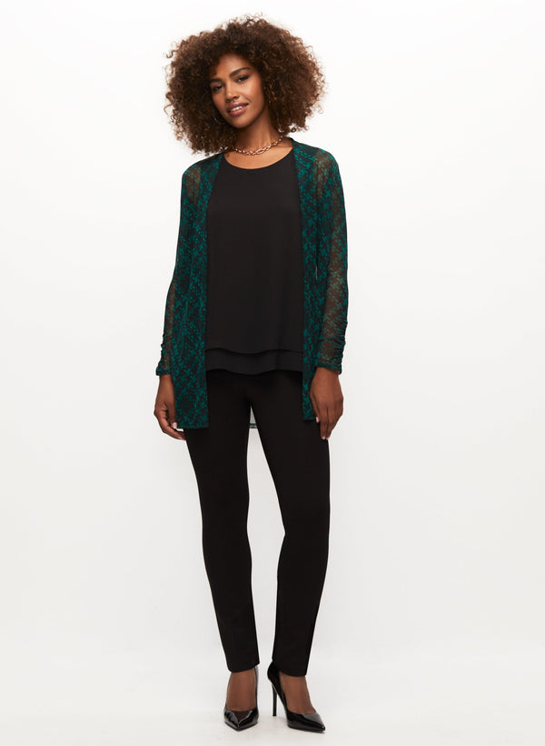 Laura Pull-On Straight Leg Pants