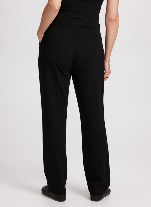 Laura Pull-On Straight Leg Pants