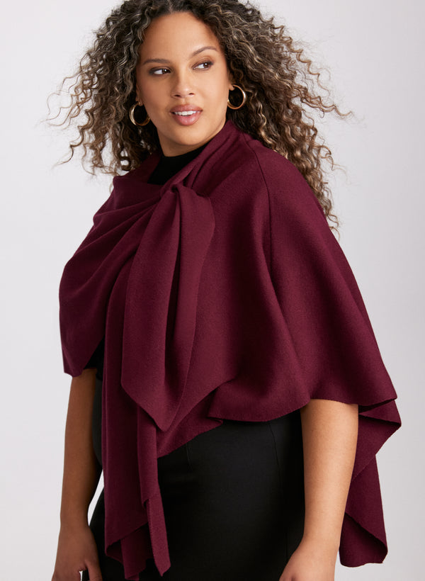 Laura Pull-Through Detail Poncho