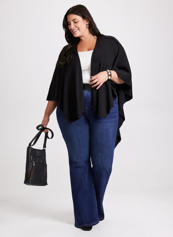 Laura Pull-Through Detail Poncho