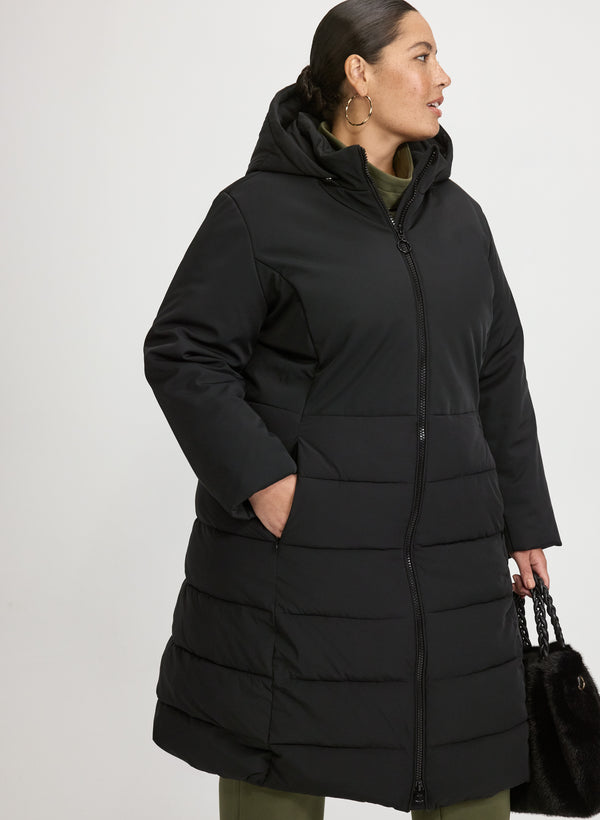 laura Quilted Puffer Coat