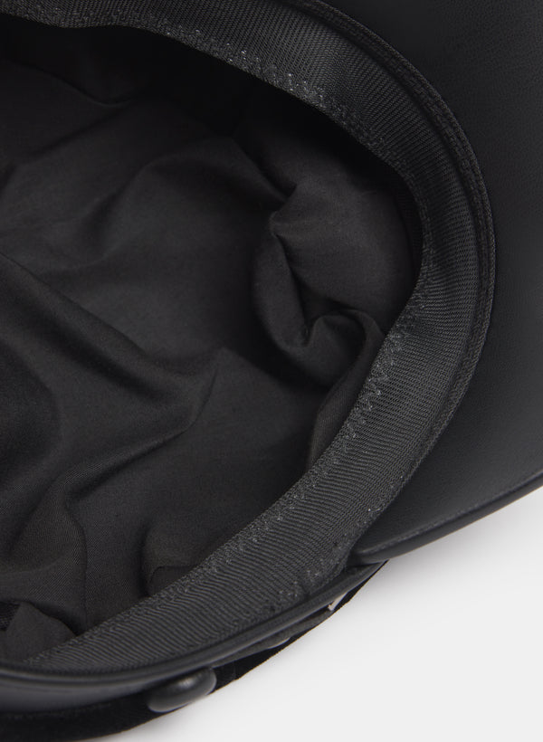 Laura Quilted Velvet Cap