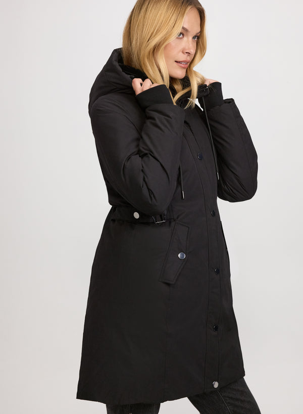 Laura Quilted Water-Repellent Coat